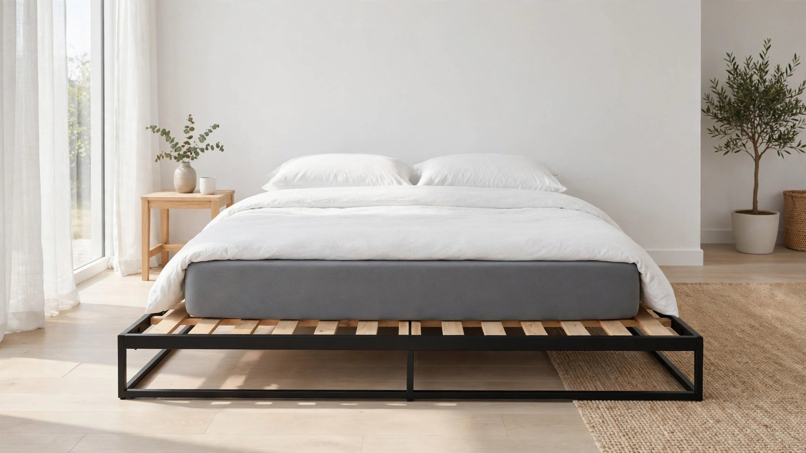 California king platform beds